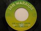 PETER BROGGS Jah Golden Throne JAH WARRIOR 7