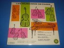 LP 33T / LES MUSICIENS DE PARIS N°1 / CORELLI MARCELLO BARTOK ROUSSEL /RARE BIEM