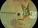 THE DOORS L.A. Woman LP HOLY GRAIL DIE-CUT WINDOW COVER IN SHRINK WITH STICKER