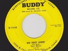 DON BOOTS AND THE WESTERN SWING BAND 45 Big Foot Annie BUDDY 114 MONSTER RARE
