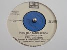 RARE SOUL 45 -  Northern - Earl Jackson Soul Self Satisfaction Promo MINT