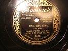 Louis Prima and his New Orleans Gang Brunswick 7628