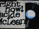 Jackie McLean Right Now Blue Note BLP-4215 VG++ ORIGINAL MONO Jazz LP