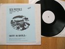 SEX PISTOLS-ROT-N-ROLL LP-PUNK/CLASH/DAMNED-LIVE IN ATLANTA 1978-WHITE LABEL