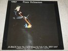 BIS LP-65 Frans Helmerson J S Bach Solo-Cello Hindemith Crumb Audiophile NM- LP