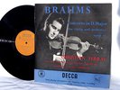 BRAHMS VIOLIN CONCERTO - FERRAS - VPO - SCHURICHT - DECCA LXT 2949 - 1950S LP