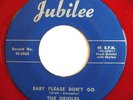 DOO WOP 45-THE ORIOLES-BABY PLEASE DON’T GO /DON’T TELL