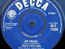 Chris Farlowe Air Travel UK 1962 7” Decca Records RARE