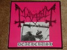 MAYHEM Deathcrush vinyl LP POSERCORPSE 1ST PRESS Darkthrone WATAIN Burzum VENOM