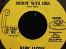 Hank Jacobs - Elijah Rockin' With Soul - Call Me Records - Northern Soul