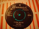 UK BRUNSWICK - THE WHO - A LEGAL MATTER - EX