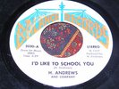 H. Andrews and Co STEPPIN OUT Balance Records 45 rpm Single BAY AREA FUNK School