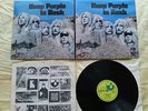 DEEP PURPLE - In rock (1970 UK Harvest orig no EMI logo A2/B1 + inner bag) EX-