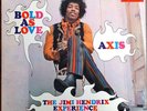 JIMI HENDRIX AXIS BOLD AS LOVE JAPANESE 1ST PRESS UNIQUE COVER, MINT PSYCH LP