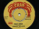 PRIVATE NUMBER / ANOTHER CHANCE ( 100mph Killer )   ERNEST WISON ( Near Mint ) ?