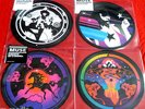 MUSE - Rare Set Of 4 UK 7
