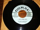 JOHNNY BURNETTE TRIO - LONESOME TRAIN / I JUST FOUND OUT Coral 45 DJ Sample Copy