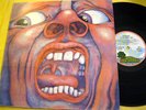 LP King Crimson Court Of The Crimson King UK ISLAND PINK Rim Ex Gatefold PROG