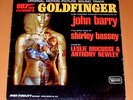 WOW JOHN BARRY James Bond GOLDFINGER Soundtrack MONO LP SIGNED By SEAN CONNERY