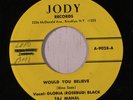 rare R&B Mod 45 GLORIA ROSEBUD BLACK would you believe JODY Hear