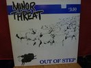 MINOR THREAT DISCHORD OUT OF STEP DISCHORD NO 10  BLUE COVER $3.50 FUGAZI