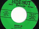 T.R. & The Yardsman Hideout Records 1005 '65 45 Movin Up/I Tried Michigan garage