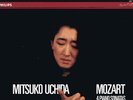 MITSUKO UCHIDA MOZART 4 Sonatas K280-3 RARE LATE PHILIPS LP slh