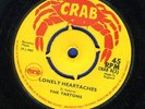 2012 TARTANS-LONELY HEARTACHES-DERICK MORGAN-SEVEN LETTERS-CRAB  REGGAE 45 7