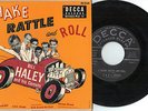 RARE PICTURE SLEEVE 45 EP Shake Rattle and Roll BILL HALEY & HIS COMETS 2168 EX