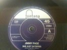 Led Zeppelin Jimmy Page She Just Satisfies  1965 Fontana
