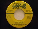 REVEREND GEORGE MORTON - SOUL FUNK GOSPEL - 