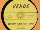 1950S KILLER RARE D-TROIT DOO WOP  ROYALS  VENUS 103  VG+