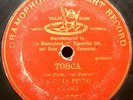 (S) PINTO Amelia Opera 78rpm G&T 53232 Tosca-Vissi D' arte