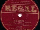 LILY MORRIS  MUSIC HALL 78RPM - SAY GOODBYE - TIDDLEY HI