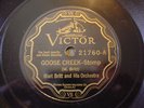 RARE MART BRITT AND HIS ORCH. GOOSE CREEK VICTOR 78 RPM JAZZ E-