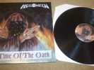 HELLOWEEN THE TIME OF THE OATH HEAVY METAL VINYL LP