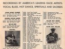 ROBERT JOHNSON PAPER - 1938 Vocalion Catlog & SPIRITUALS TO SWING 1938 program