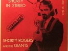 Shorty Rogers: Shorty In Stereo vinyl LP Orig 50s Green Deep Groove Label jazz