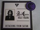 Paul Chain - Detaching From Satan       Death SS  Black Vinyl incl. Patch