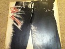 THE ROLLING STONES STICKY FINGERS UK ORIGINAL ZIPPER PRESSING LP VINYL RECORD