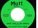 DETROIT NIGHT RIDERS  funk 45  Night Time In The Ghetto/Getting Funky - NM