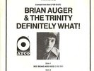 BRIAN AUGER & TRINITY  rare promo 45 EP  Definitely What  w/picture sleeve - NM