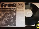 FREE DIMENSION - VARIOUS ARTIST - BEAT/POP/PSHYCHE/PROG PROMO MAGAZINE LP