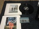 Pink Floyd Wish You Were Here 1975 UK A/1 B/3 first press LP with postcard