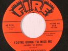 CHUCK BRADFORD: You're Going To Miss Me / Say It Was A Dream (rare soul 45)
