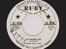 '56 C&W Mover WALTER SCOTT I'm Walking Out/A Little Love RUBY 100 M- DJ HEAR NOW