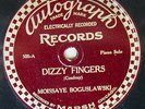 78RPM JAZZ MOISSAYE BOGUSLAWSKI AUTOGRAPH 500