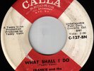 FRANKIE AND THE CLASSICALS * WHAT SHALL I DO * GOODBYE LOVE * NORTHERN SOUL RARE