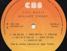 ROLLING STONES-STEEL WHEELS- COSTA RICA LP + POSTER- MINT