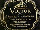 Jelly Roll Morton & Red Hot Peppers 78 rpm Jazz Record Victor 38125  E+